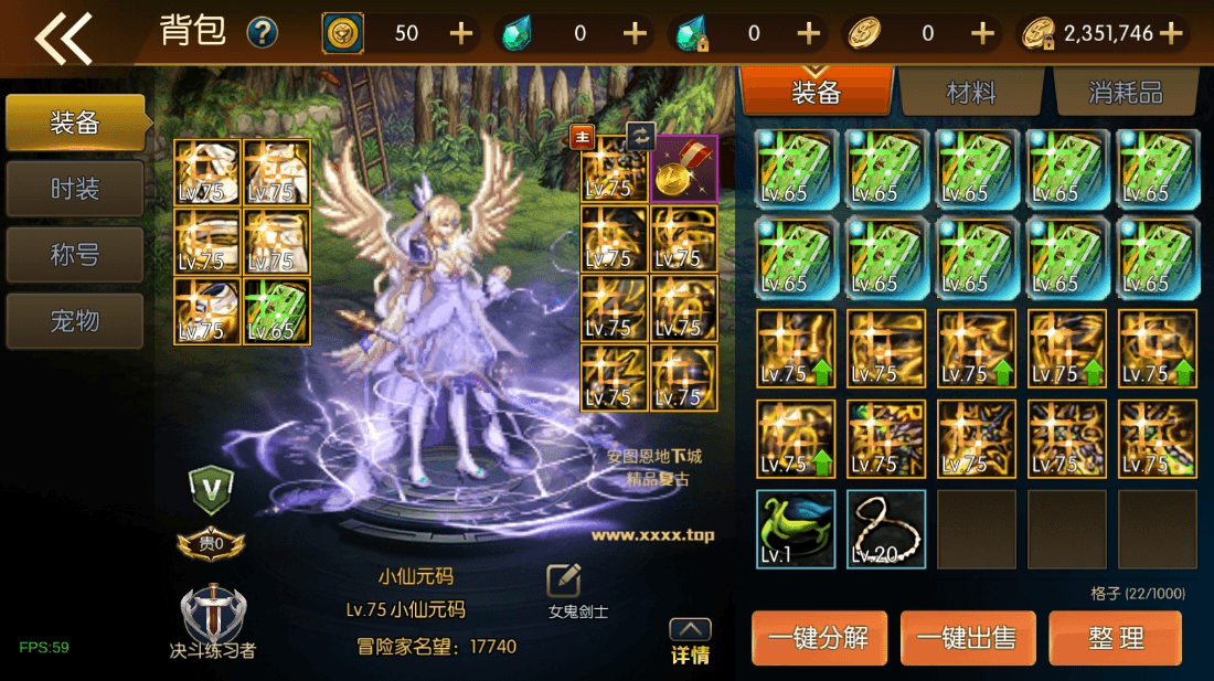 【安图恩阿拉德90帧】横版闯关手游版本+VM单机一键端+Linux学习手工服务端+源码+语音视频教程+西西亲测